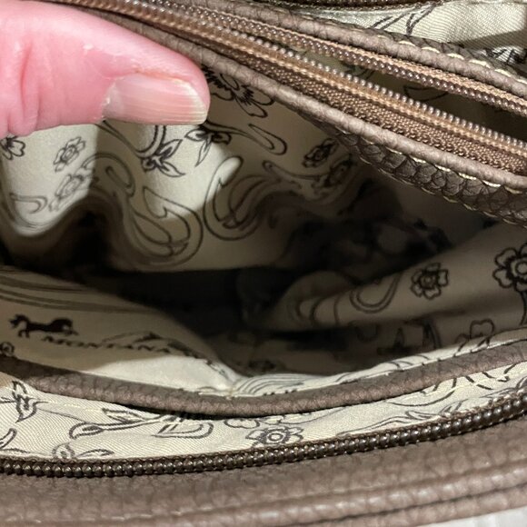 Montana West Shoulder Concealed Carry Purse / Bag Fringe Cowgirls Rodeo Western - Picture 9 of 16